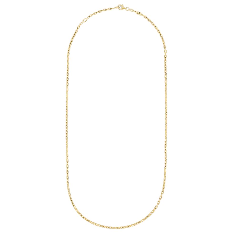 Viltier 18k Yellow Gold Magnetic Link Chain